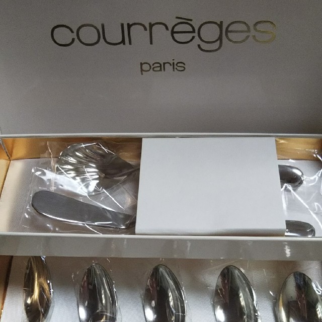 Courreges(クレージュ)のスプーン フォークセット インテリア/住まい/日用品のキッチン/食器(カトラリー/箸)の商品写真