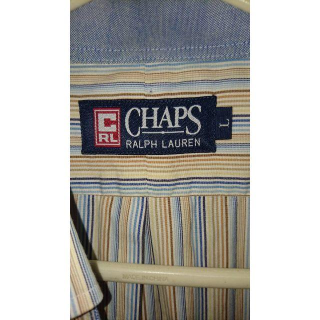 Ralph Lauren(ラルフローレン)のCHAPS ラルフローレン BD 半袖 シャツ 多色マルチストライプ Boys メンズのトップス(シャツ)の商品写真