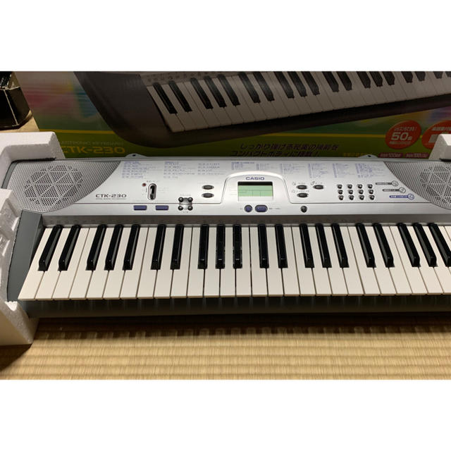 CASIO(カシオ)のCASIO CTK-230 キーボード エレクトーン 楽器の鍵盤楽器(電子ピアノ)の商品写真