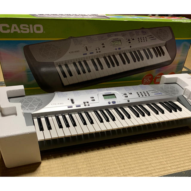 CASIO(カシオ)のCASIO CTK-230 キーボード エレクトーン 楽器の鍵盤楽器(電子ピアノ)の商品写真