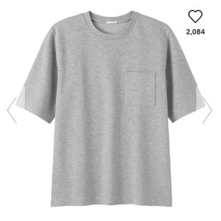 ジーユー(GU)のGU クルーネックTシャツ(五分袖)(Tシャツ/カットソー(半袖/袖なし))