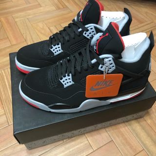 ナイキ(NIKE)のnike air jordan 4 bred 28.0(スニーカー)