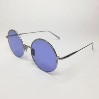 アクネ(ACNE)のScientist silver satin/blue(サングラス/メガネ)