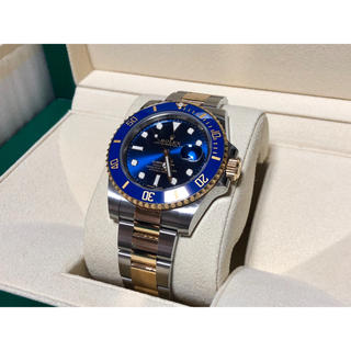 ロレックス(ROLEX)の国内正規 2018年12月購入 ロレックスサブマリーナ 青サブ 116613LB(腕時計(アナログ))