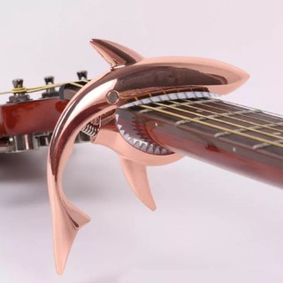 サメ☆カポタスト☆人気のピンク (アコースティックギター)