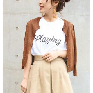 スピックアンドスパン(Spick & Span)の【FUNG】カットオフBIG T 2◆スピックアンドスパン プラージュ イエナ(Tシャツ(半袖/袖なし))