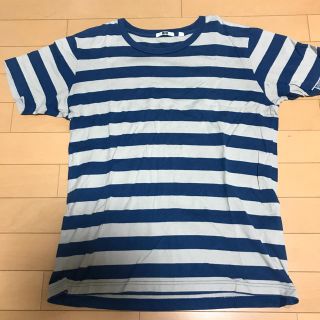 ユニクロ(UNIQLO)のユニクロ ボーダーＴシャツ サイズL(Tシャツ/カットソー(半袖/袖なし))