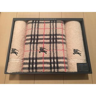 バーバリー(BURBERRY)のNao.kuro様専用バーバリー バスタオル フェイスタオルセット（箱あり）(タオル/バス用品)