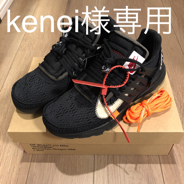 スニーカーNIKE off-white the 10 air presto 27cm