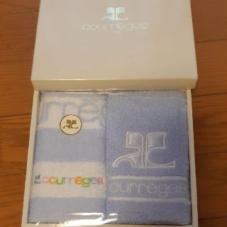 クレージュ(Courreges)の新品未使用　クレージュ　ウォッシュタオル　２枚セット(タオル)