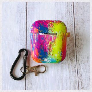 [エアポッズ] 　AirPods　スプラッタ系　⑨　(colorful)(ヘッドフォン/イヤフォン)