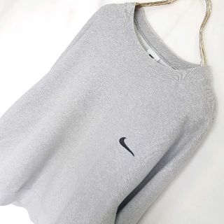 ナイキ(NIKE)の90s★old NIKE 銀タグ ワンポイント スウェット トレーナー(スウェット)