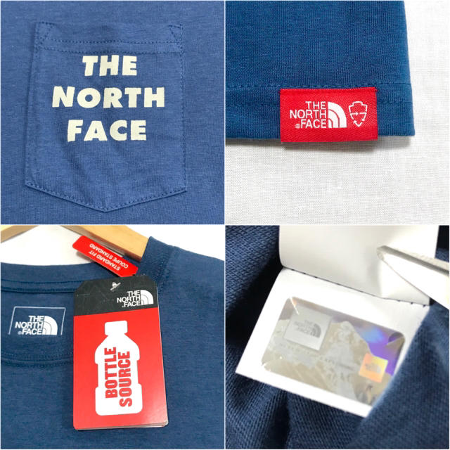 THE NORTH FACE(ザノースフェイス)のポケT ♪ L相当 新品 ノースフェイス バックプリント メンズ ボトルソース  メンズのトップス(Tシャツ/カットソー(半袖/袖なし))の商品写真
