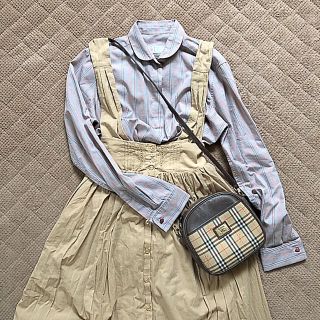 サンタモニカ(Santa Monica)のvintage★古着★ブラウス★トップス★シャツ ★チェック★レトロ★海外(シャツ/ブラウス(長袖/七分))