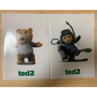 ted クリアファイル 2枚(クリアファイル)