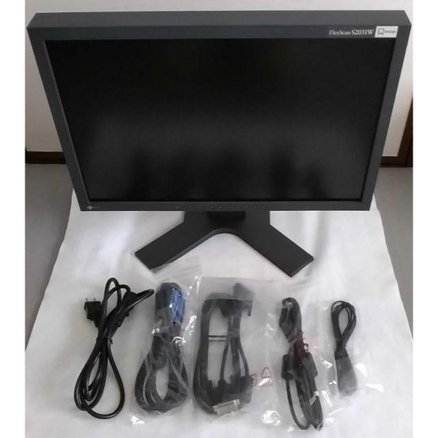 EIZO FlexScan S2031W-BK(黒)　元箱あり