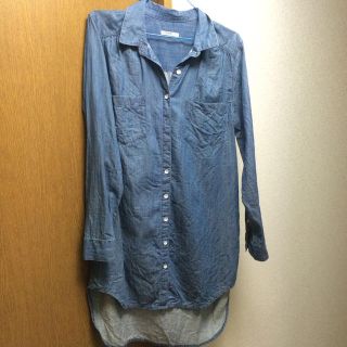 ギャップ(GAP)のGAP ロングデニムシャツ(シャツ/ブラウス(長袖/七分))