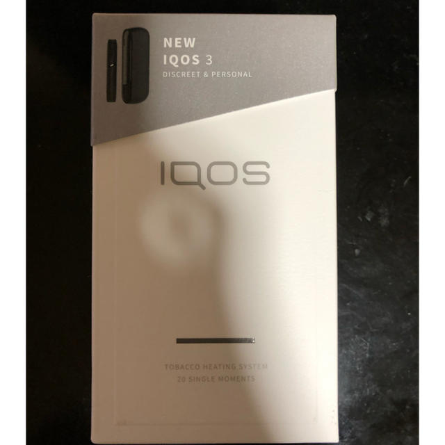 IQOS(アイコス)のIQOS3.0 アイコス3 黒 美品 メンズのファッション小物(タバコグッズ)の商品写真