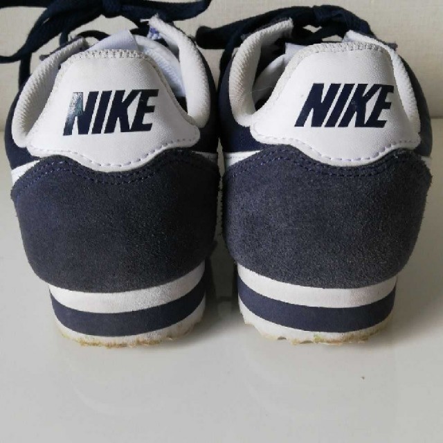NIKE スニーカー ナイキ コルテッツ ナイロン ネイビー 24cm 2