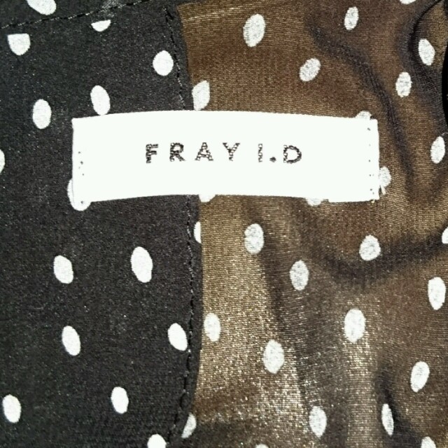 FRAY I.D(フレイアイディー)のドットワンピース レディースのワンピース(ミニワンピース)の商品写真