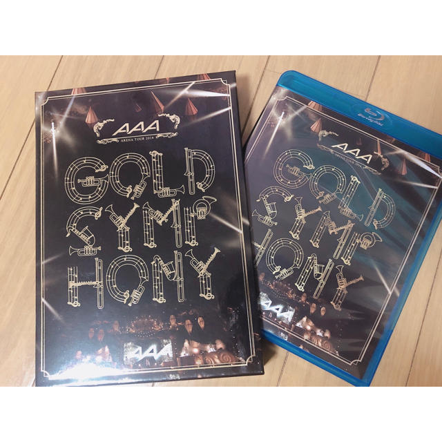 AAA(トリプルエー)のAAA GOLD SYMPHONY Blu-ray 初回限定版 エンタメ/ホビーのDVD/ブルーレイ(ミュージック)の商品写真