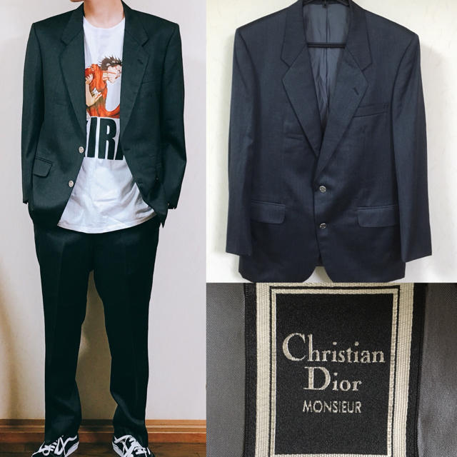 Christian Dior - Dior セットアップスーツ ジャケット① の通販 by ttt｜クリスチャンディオールならラクマ