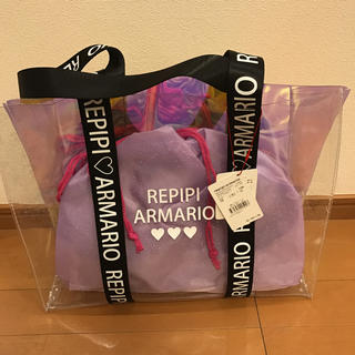 レピピアルマリオ(repipi armario)のレピピアルマリオ新品スイムバック紫(トートバッグ)