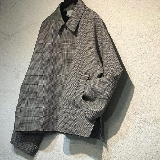 美品 19aw yoke ドリズラージャケット ブラック