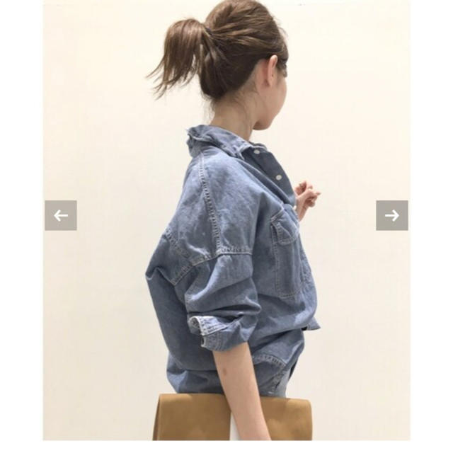 L'Appartement REMI RELIEF CHAMBRAY シャツ