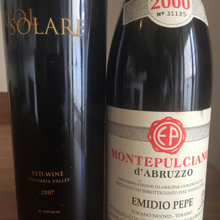 2本セット コルソラーレ2007とモンテプルチアーノ(ワイン)