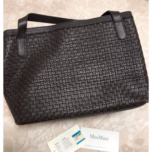 Max Mara(マックスマーラ)のマックスマーラ  メッシュ ラム革バッグ レディースのバッグ(ハンドバッグ)の商品写真