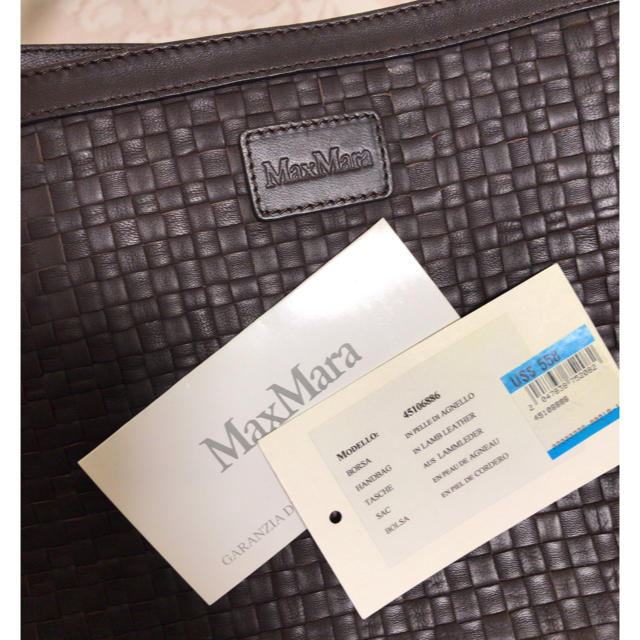 Max Mara(マックスマーラ)のマックスマーラ  メッシュ ラム革バッグ レディースのバッグ(ハンドバッグ)の商品写真