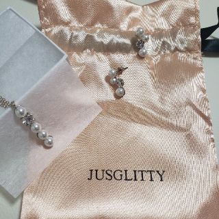 ジャスグリッティー(JUSGLITTY)のジャスグリッティー　ピアス　ネックレス(ピアス)