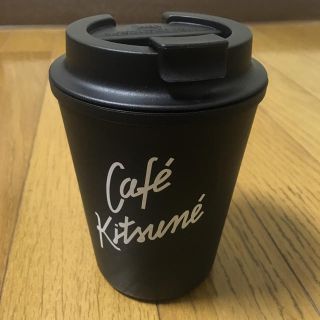 メゾンキツネ(MAISON KITSUNE')のカフェキツネ タンブラー 黒(タンブラー)