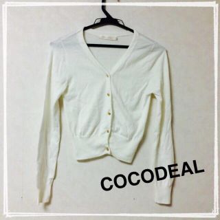 ココディール(COCO DEAL)のCOCODEAL カーディガン(カーディガン)