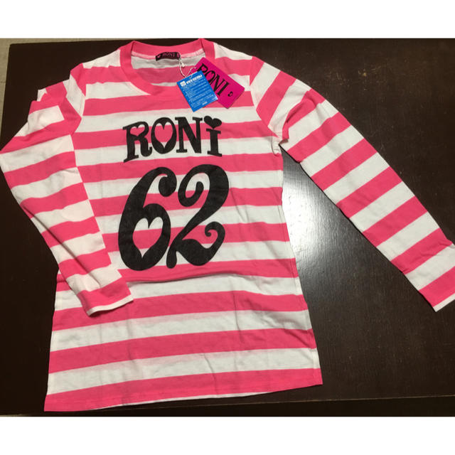 RONI(ロニィ)のRONI ロニィ  長袖 Tシャツ  サイズL 150〜160 新品未使用 キッズ/ベビー/マタニティのキッズ服女の子用(90cm~)(Tシャツ/カットソー)の商品写真