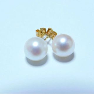 タサキ(TASAKI)のK18 あこや パール  ピアス(ピアス)