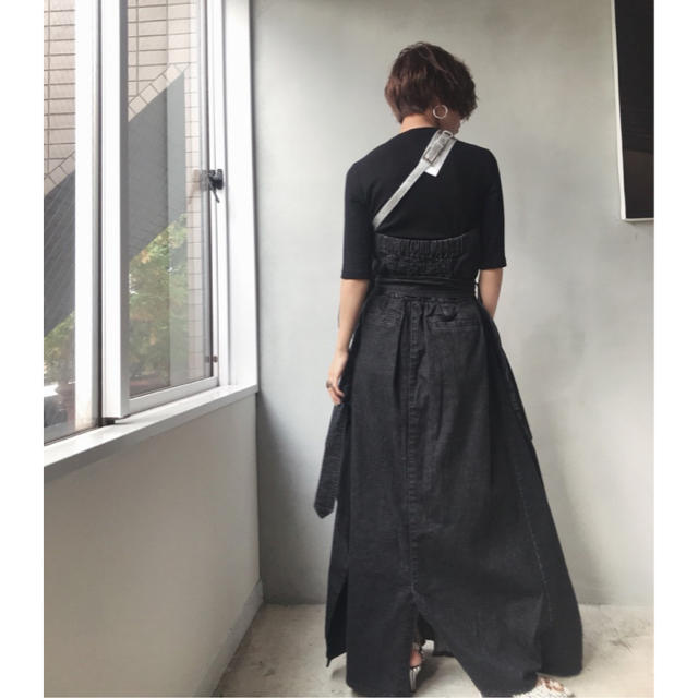 Ameri VINTAGE(アメリヴィンテージ)のchi-koro様専用 Ameri新品未使用DENIM UNIFYI DRESS レディースのワンピース(ロングワンピース/マキシワンピース)の商品写真