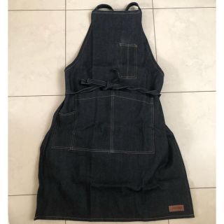 新品 デニムエプロン(収納/キッチン雑貨)