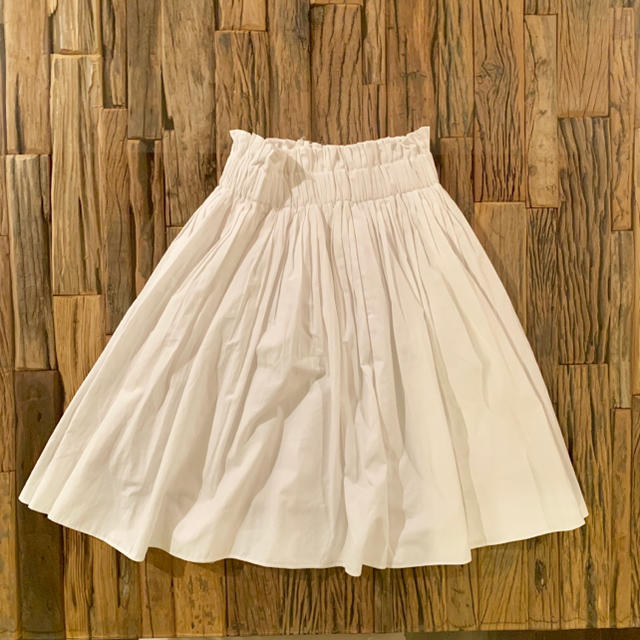 dholic(ディーホリック)のプリーツスカート DHOLIC ホワイト レディースのスカート(ひざ丈スカート)の商品写真