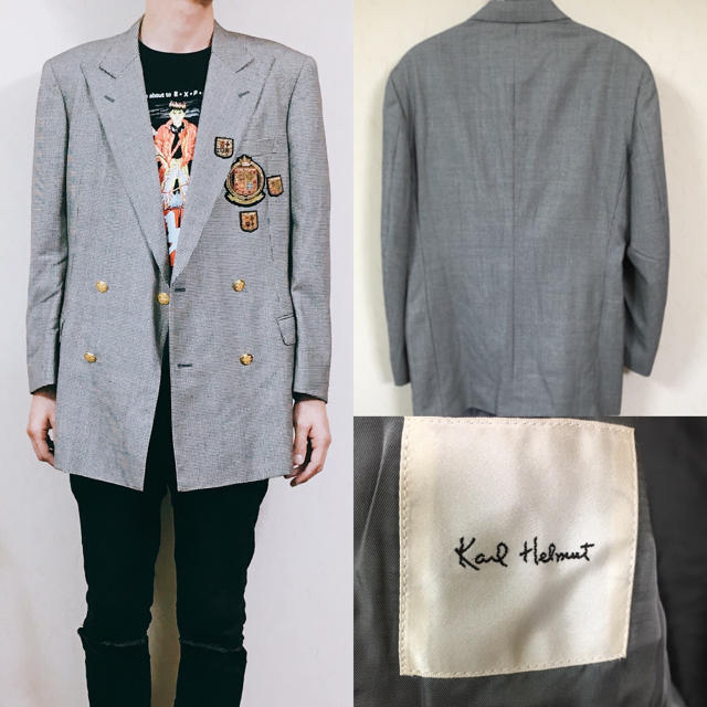 KARL HELMUT カールヘルム ジャケット タブル ワッペン Utsukushi i - スーツジャケット - wsimarketingedge.com KARL HELMUT カールヘルム ジャケット タブル ワッペン Utsukushi i - スーツジャケット - wsimarketingedge.com