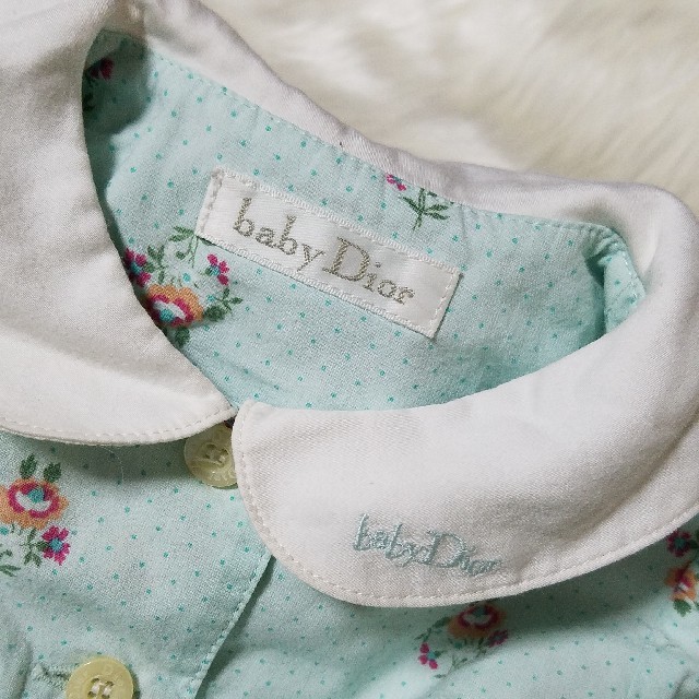 baby Dior(ベビーディオール)のbaby Dior　ロンパース80cm キッズ/ベビー/マタニティのベビー服(~85cm)(ロンパース)の商品写真