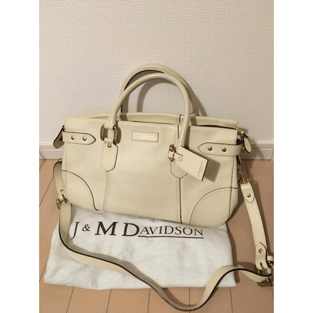 J&M DAVIDSONのトートバッグ ホワイト