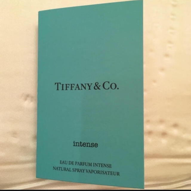 Tiffany & Co.(ティファニー)のTiffany ティファニー 香水 サンプル インテンス 未使用 コスメ/美容の香水(香水(女性用))の商品写真