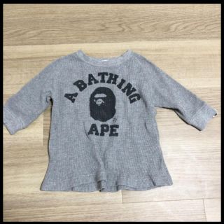 アベイシングエイプ(A BATHING APE)のBAPE KIDS カットソー(Tシャツ/カットソー)