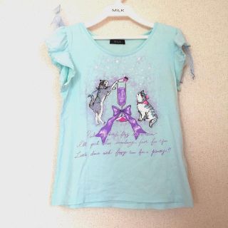 ミルク(MILK)のMILK❤カクテルキャットTee(Tシャツ(半袖/袖なし))