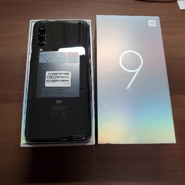 Xiaomi Mi 9 6GB/128GB Piano Black グローバル