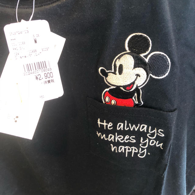 Disney(ディズニー)の新品ミッキーTシャツ レディースのトップス(Tシャツ(半袖/袖なし))の商品写真