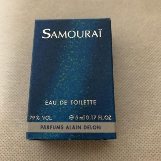 サムライ(SAMOURAI)の【新品未開封】SAMOURAI サムライ オードトワレ 5ml(香水(男性用))