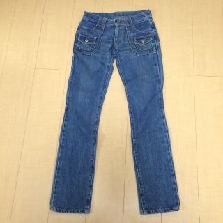 リーバイス(Levi's)の超レアデザインW約66レディースモデル リーバイス ブッシュデニム ジーンズ(デニム/ジーンズ)